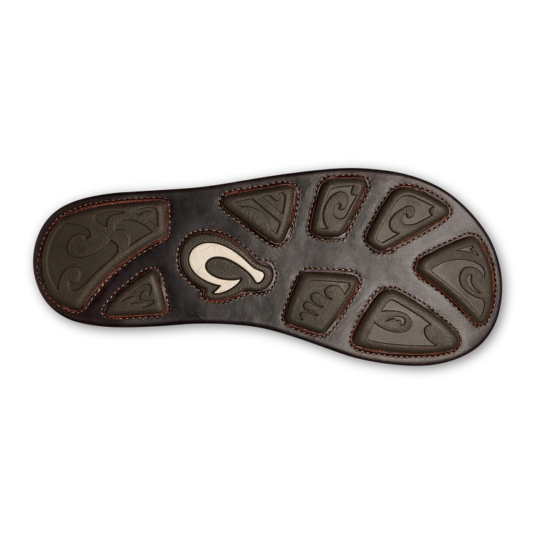 Hikianalia Leather Sandal Tan / Dk Java