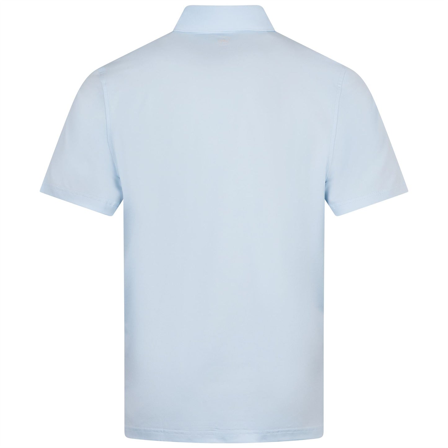 Solid Performance Jersey Polo Pale Blue