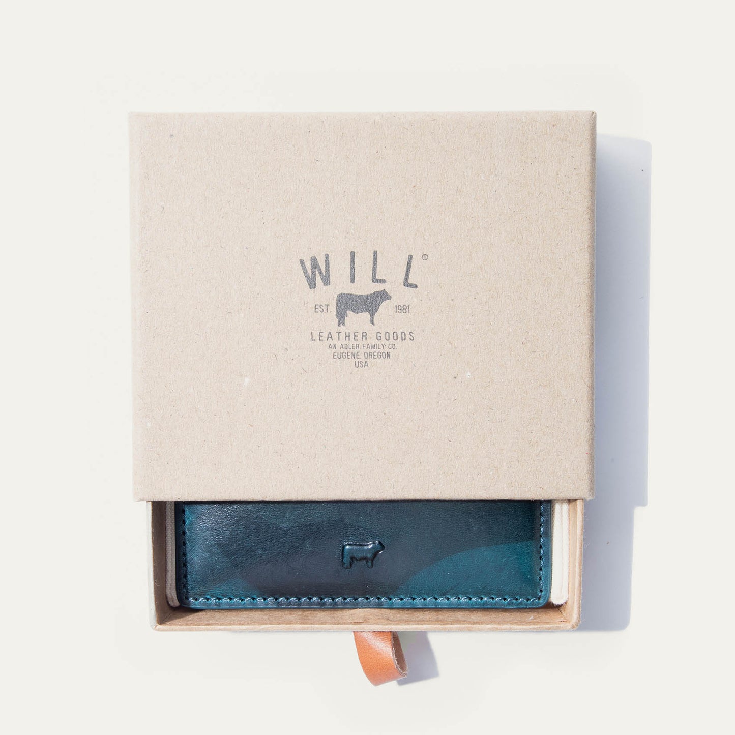 The Military Pocket Card Case Blue