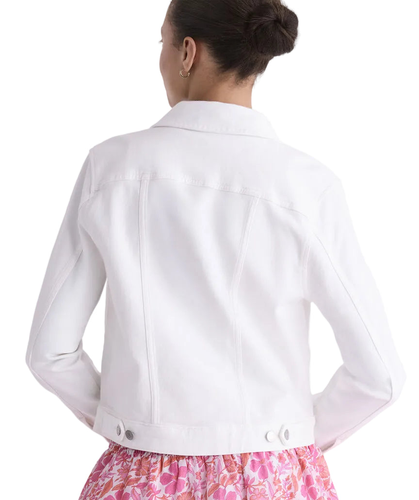 Ws White Denim Jacket White