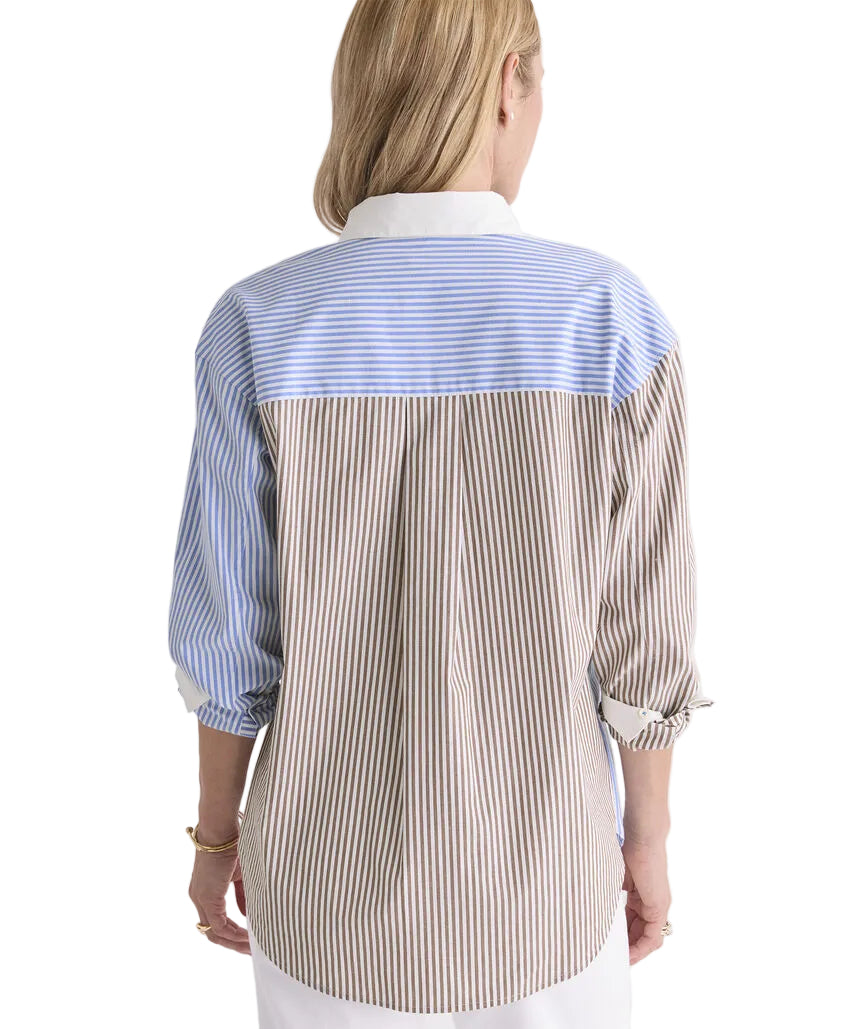 Ws Birdie Button-Down Shirt Multi Color Stripe