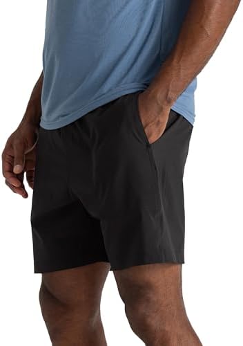 7" Lined Active Breeze Short Black