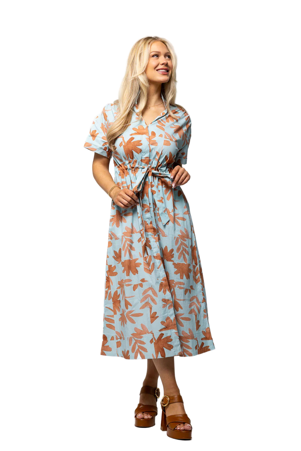 Ws Bria Dress Foliage Frenzy