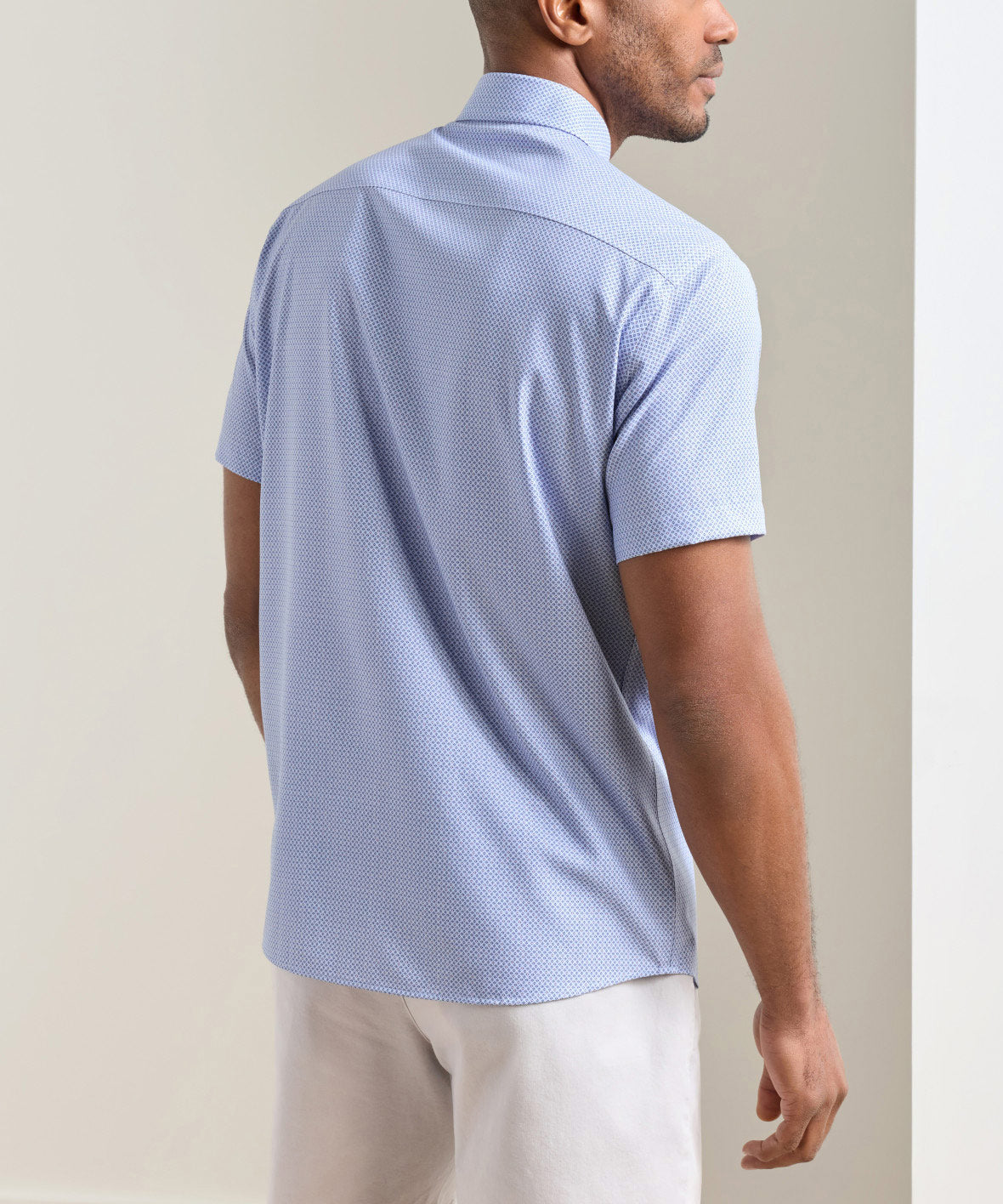 Patton Poplin SS Shirt Cottage Blue