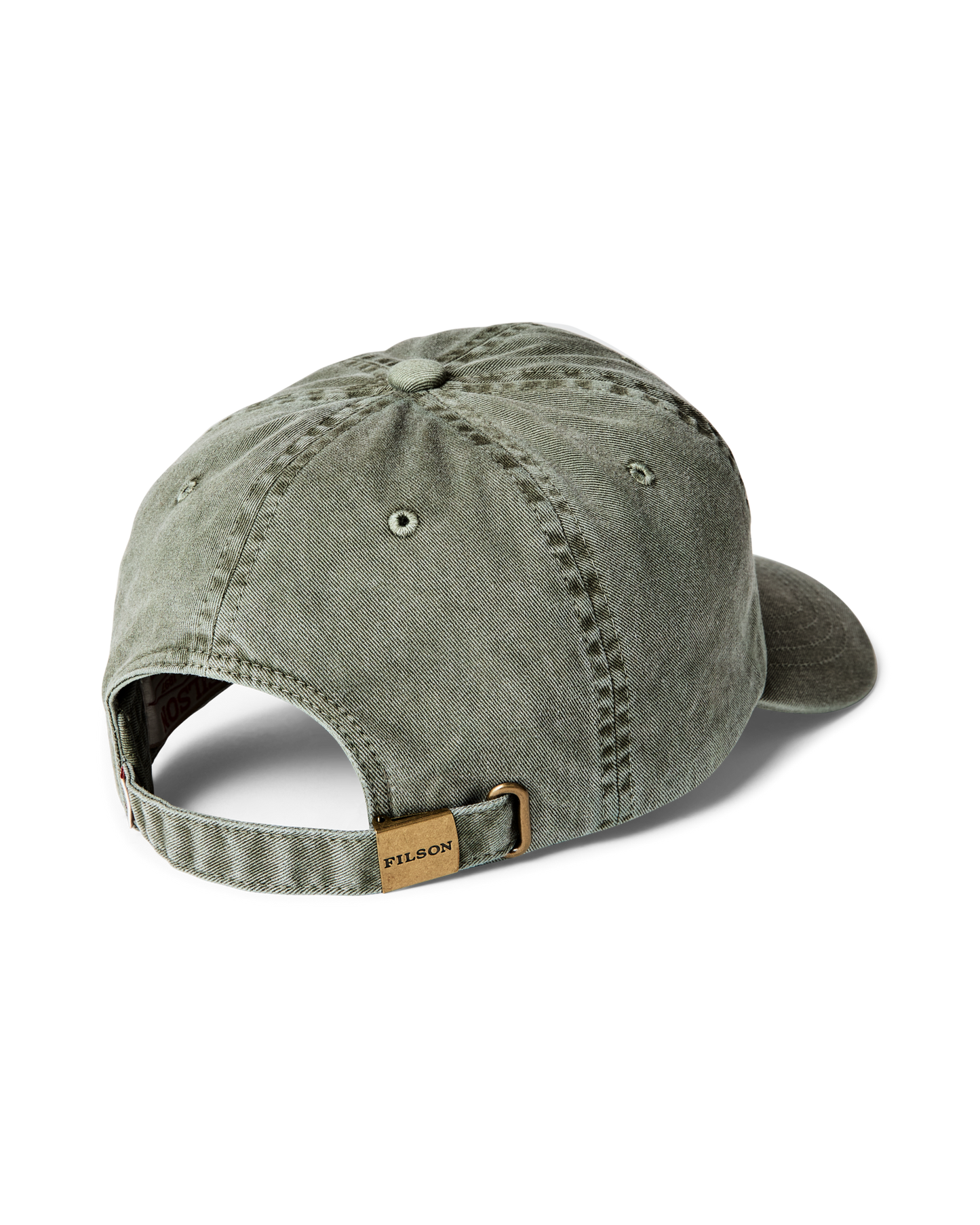 Washed Low-Profile Logger Cap Olive