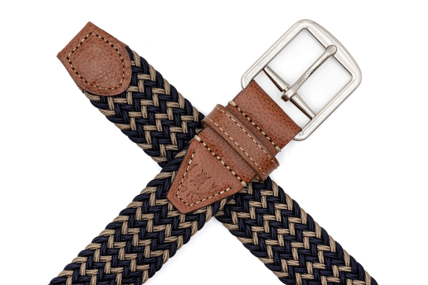 Newport Belt British Tan / Navy