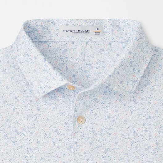 Land Of The Free Featherweight Polo White