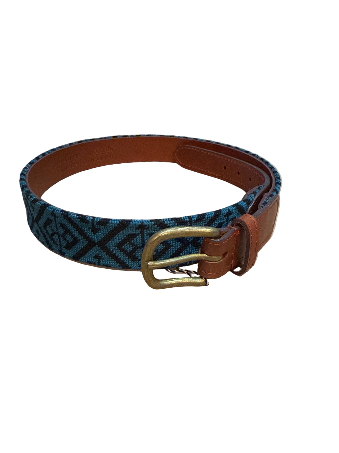 Scarsdale Belt Black/Teal
