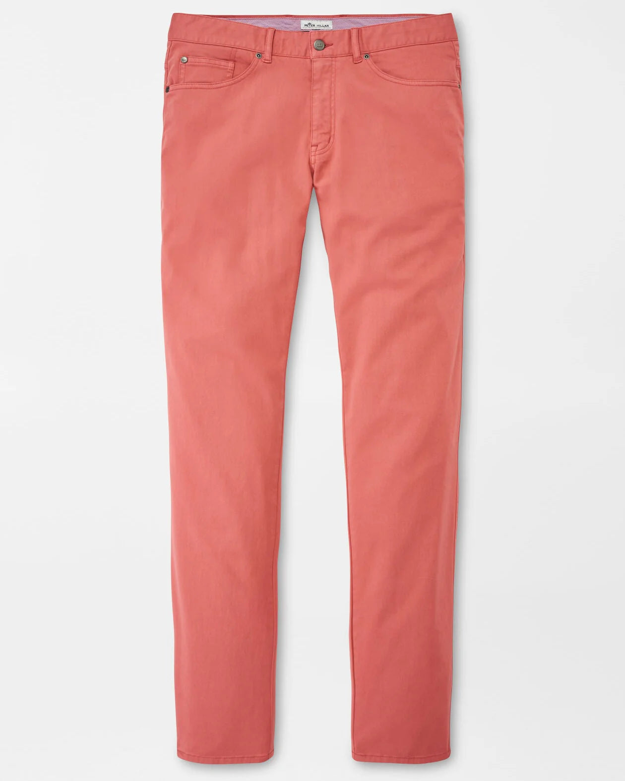 Signature Sateen 5-Pocket Pant Cape Red