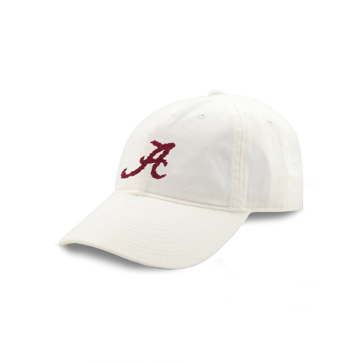 Alabama Needlepoint Hat White