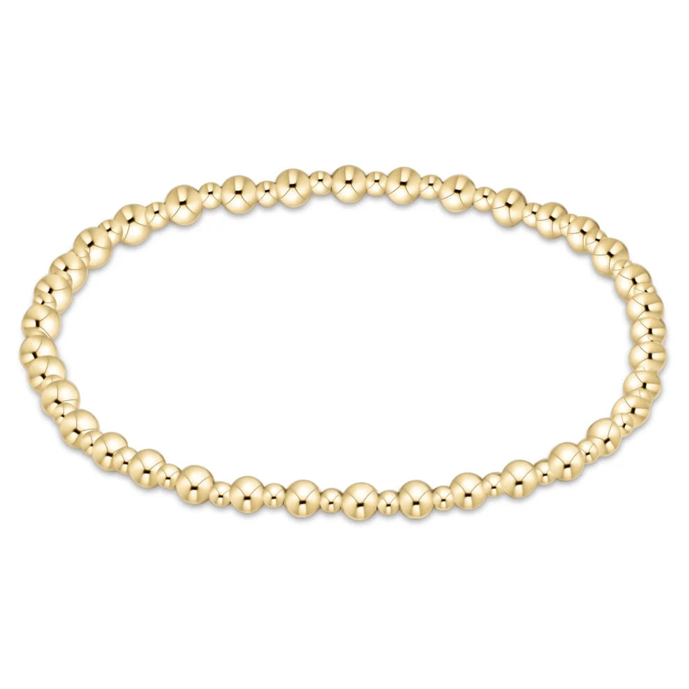 Grateful Gold 3mm Bracelet