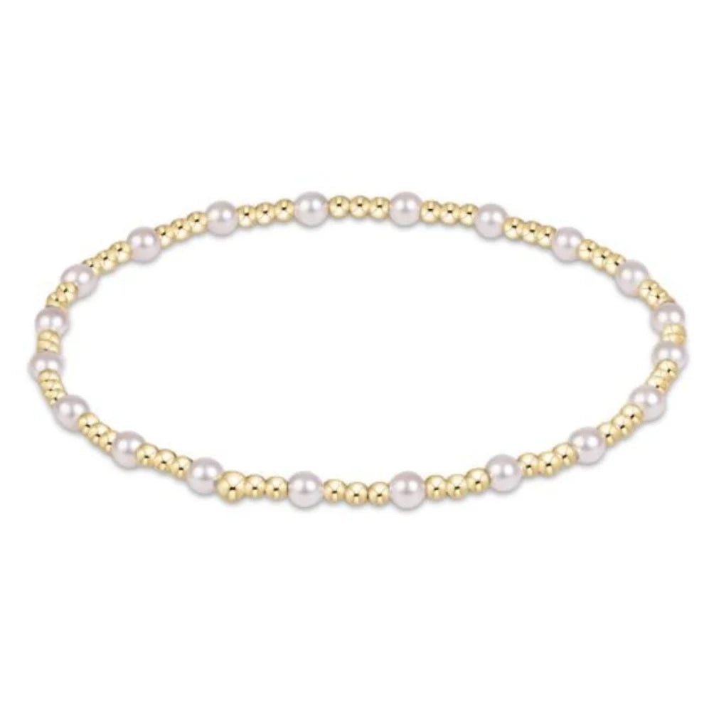 Sincerity Pearl 3mm Bracelet