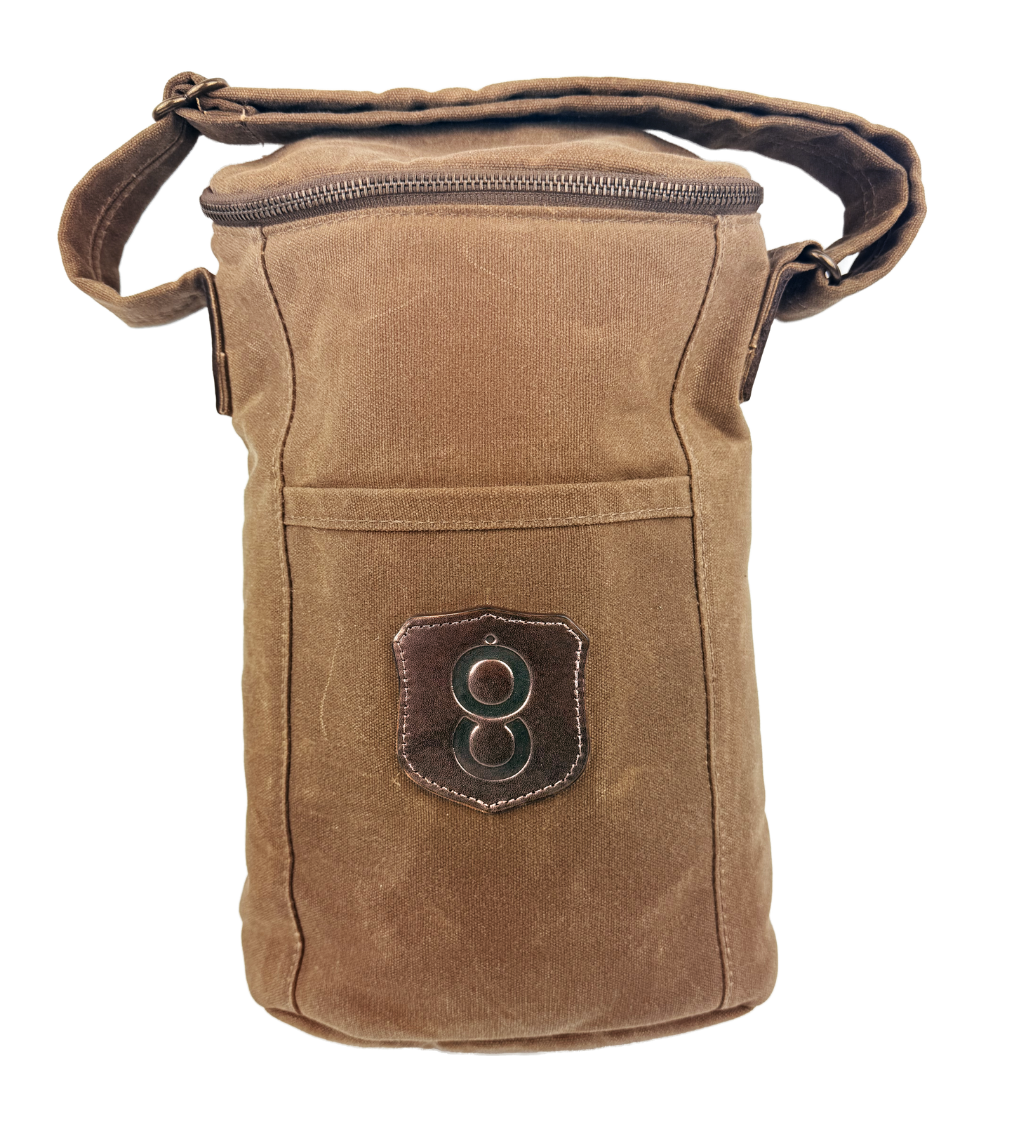 Waxed Bourbon Tote Field Tan