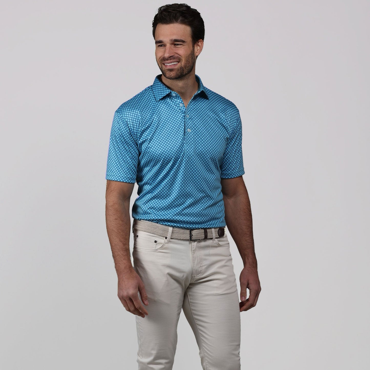 Semi-Spread Collar Polo Corsica