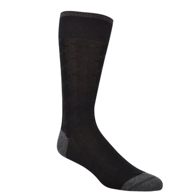 Solid Houndstooth Dress Sock