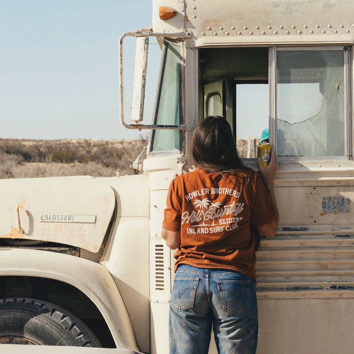 HCS Inland Surf Club SS T-Shirt Caramel