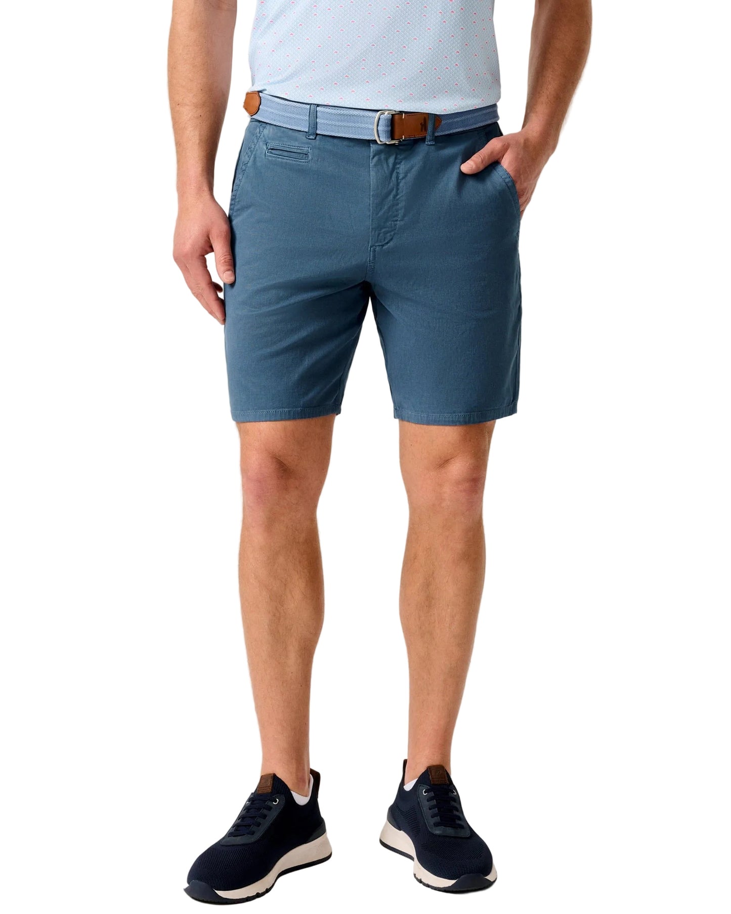 8" Nassau Cotton Blend Shorts Wake