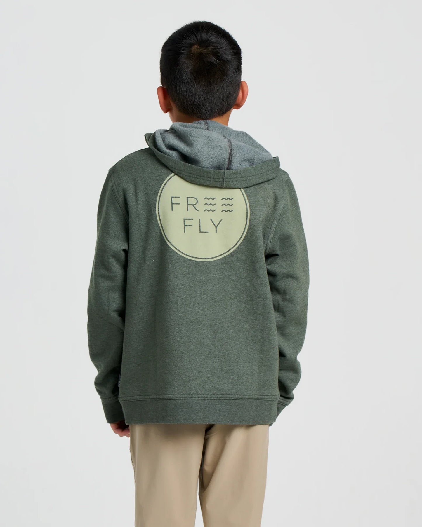 Youth Logo Fleece Hoodie Dark Forest