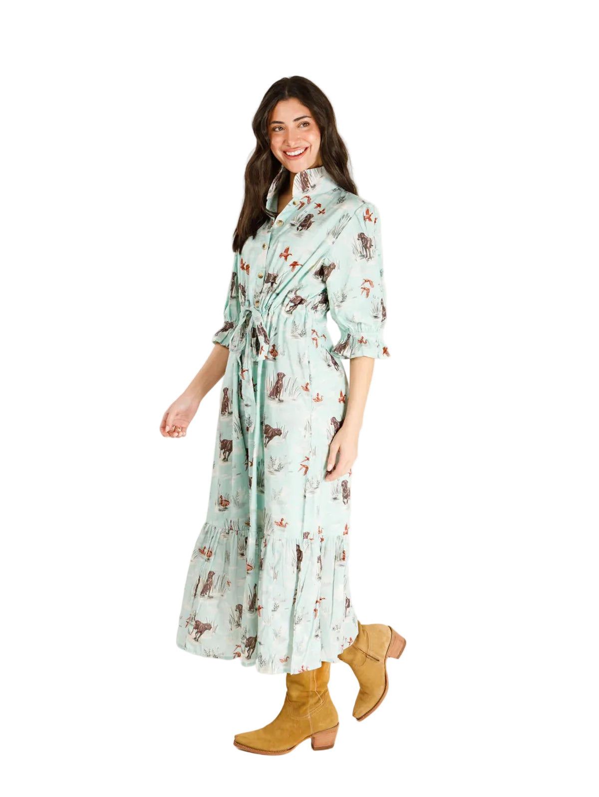 Ws Catherine Dress Dogs & Drakes