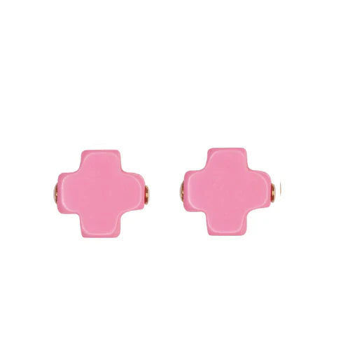 Signature Cross Stud Earring