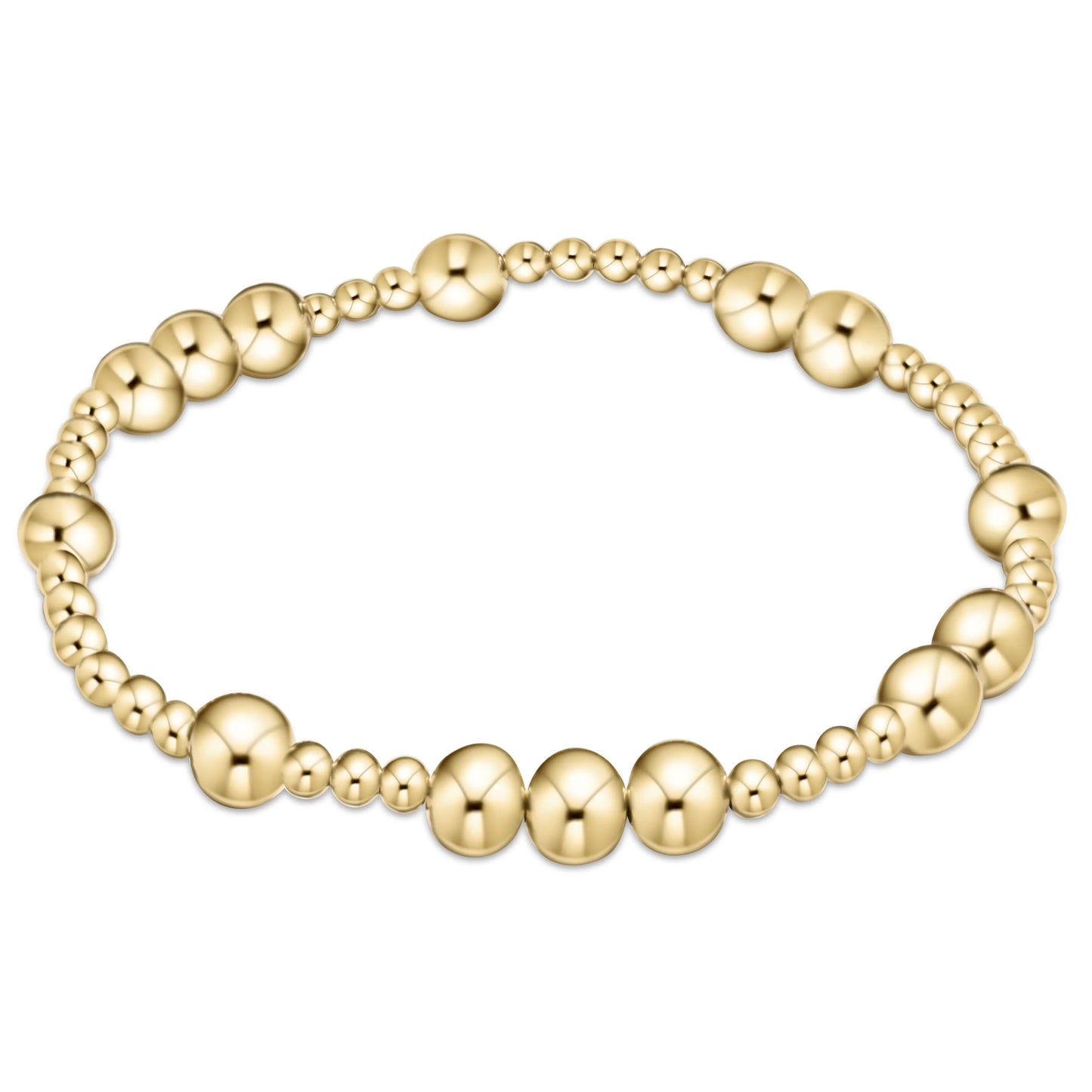 Extends Hope Unwritten 6mm Bead Bracelet Gold