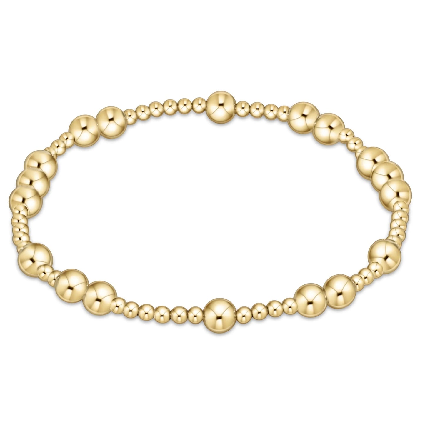 Extends Hope Unwritten 5mm Bead Bracelet Gold