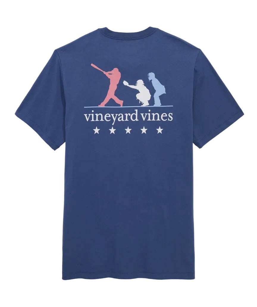Baseball Silo USA SS T-Shirt Moonshine