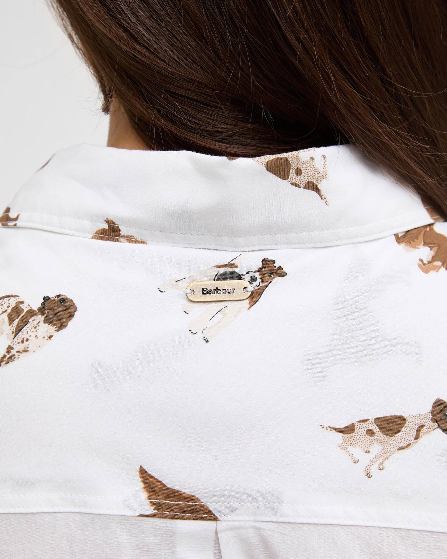 Ws Safari Shirt Multi Dog Print