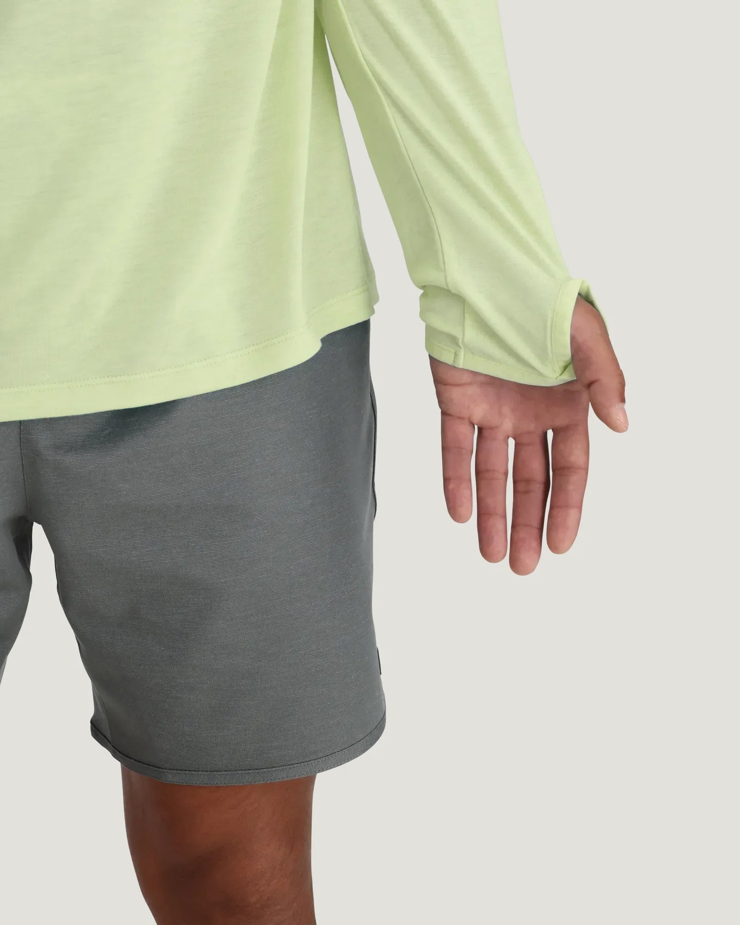 Bamboo Lightweight Hoodie Lime