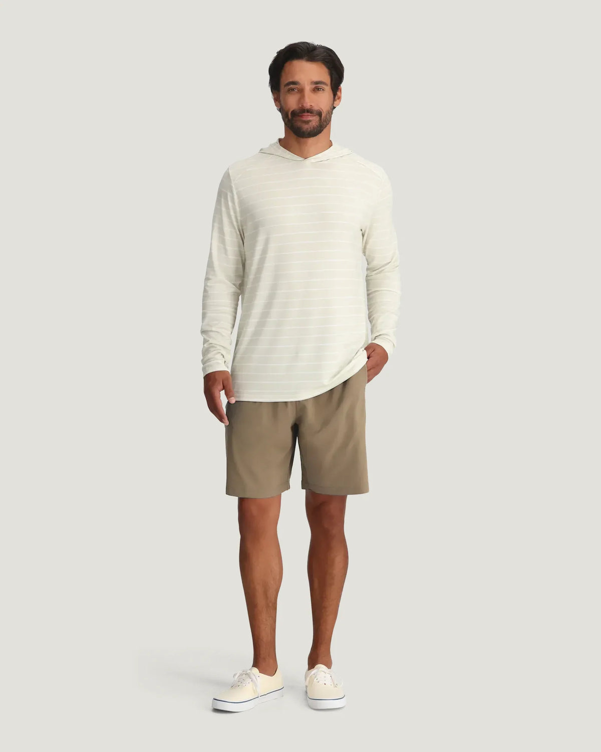 8" Breeze Short Dark Khaki
