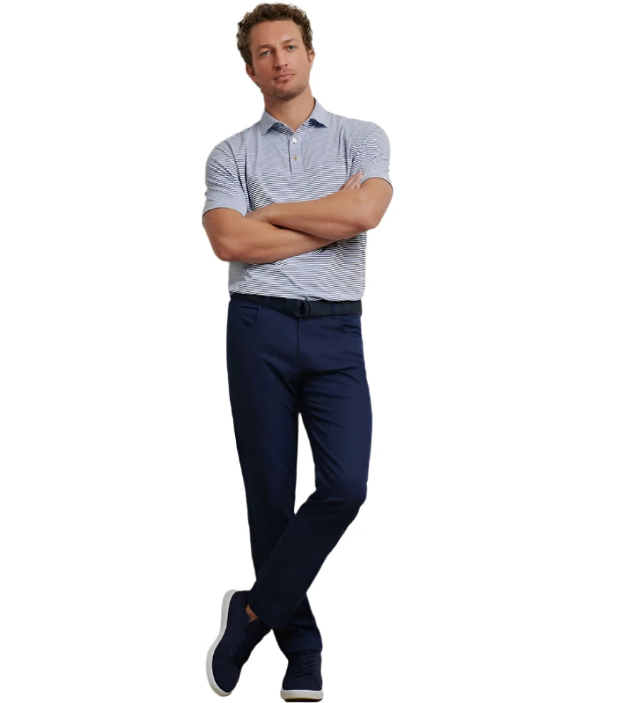Signature Sateen 5-Pocket Pant Navy
