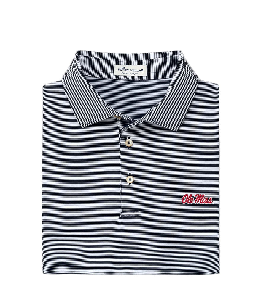 Ole Miss Jubilee Perf Polo Navy