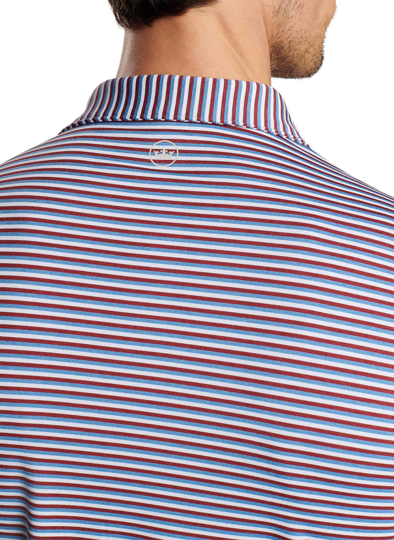 Milton Perf Jersey Polo Brook Blue