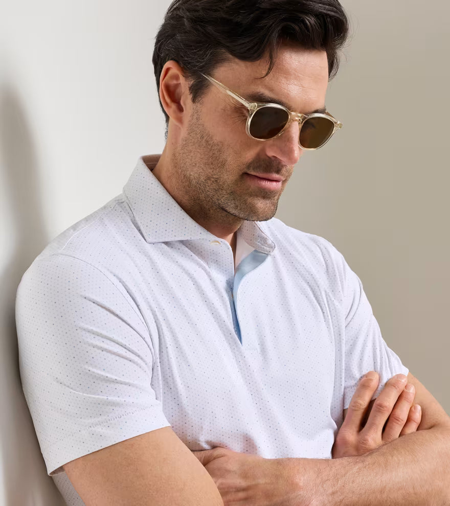 Tenuto Jersey Polo White