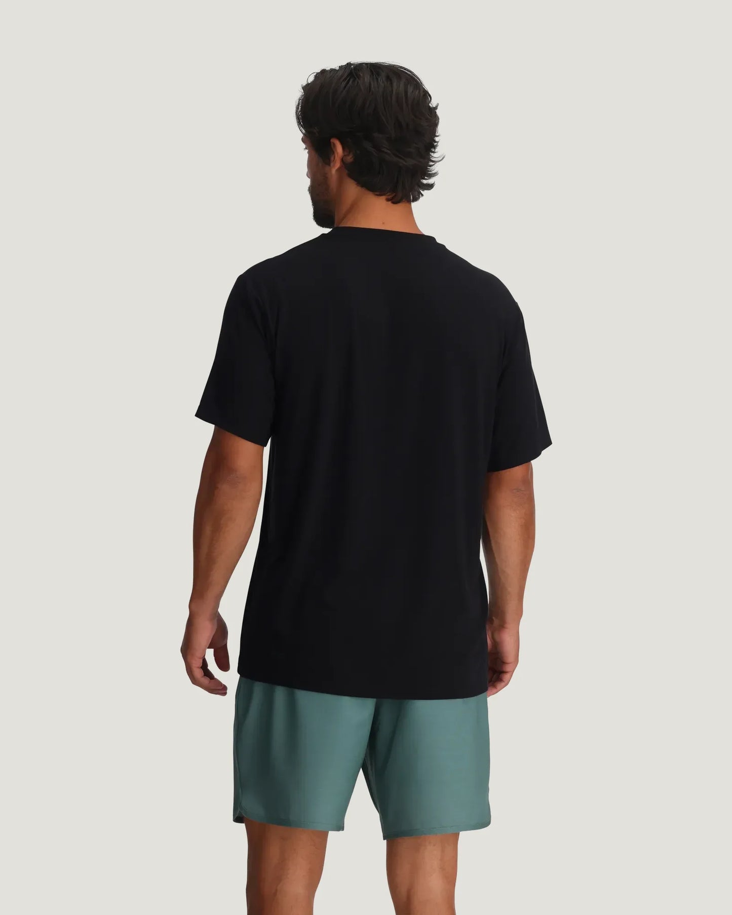 Bamboo Flex SS Pocket Tee Black