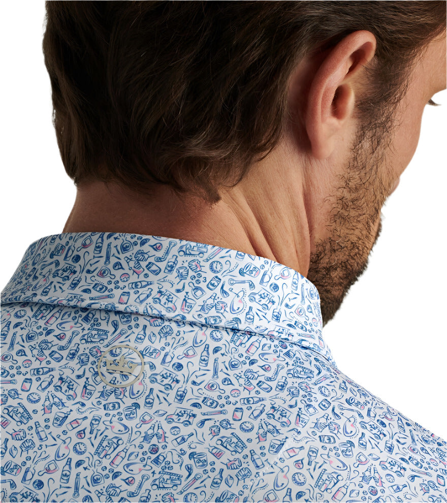 Bar For The Course Perf Jersey Polo