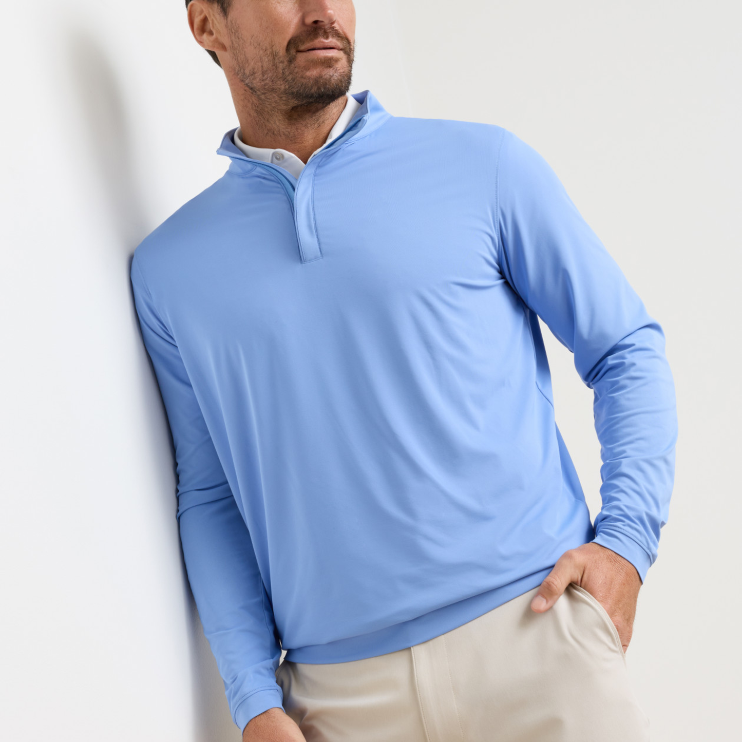 Featherweight Performance 1/4 Zip Bluebird