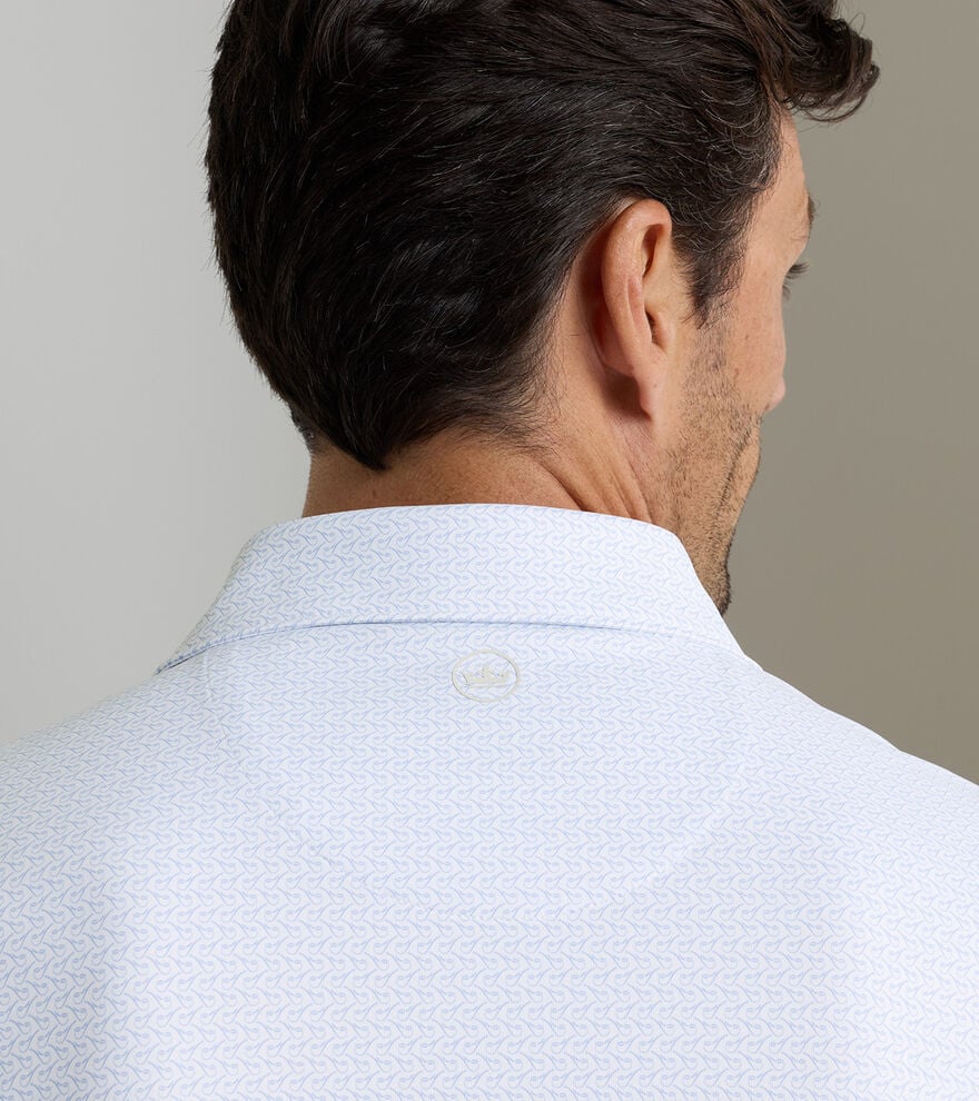 Briar Jersey Polo White