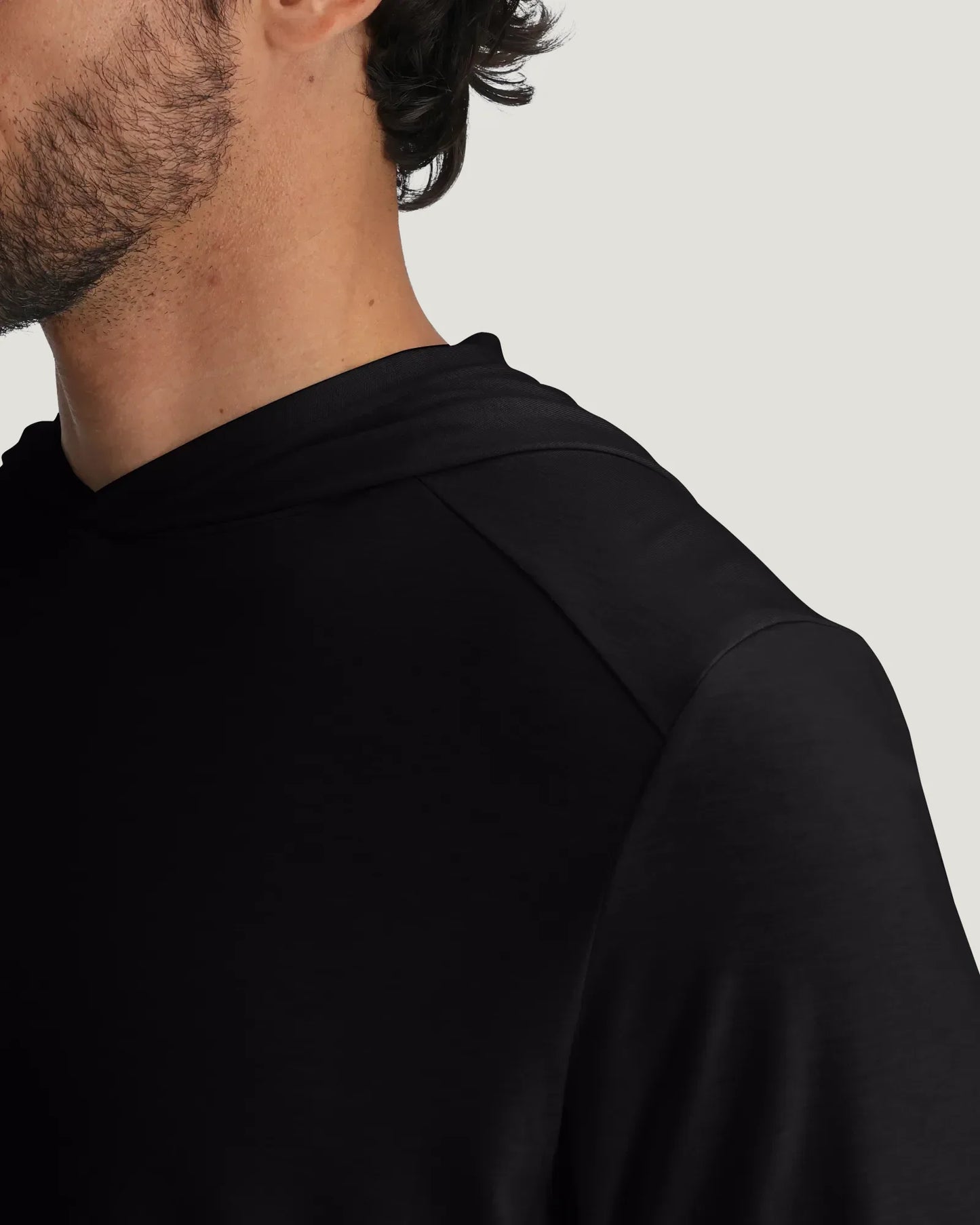 Bamboo Shade Hoodie Black