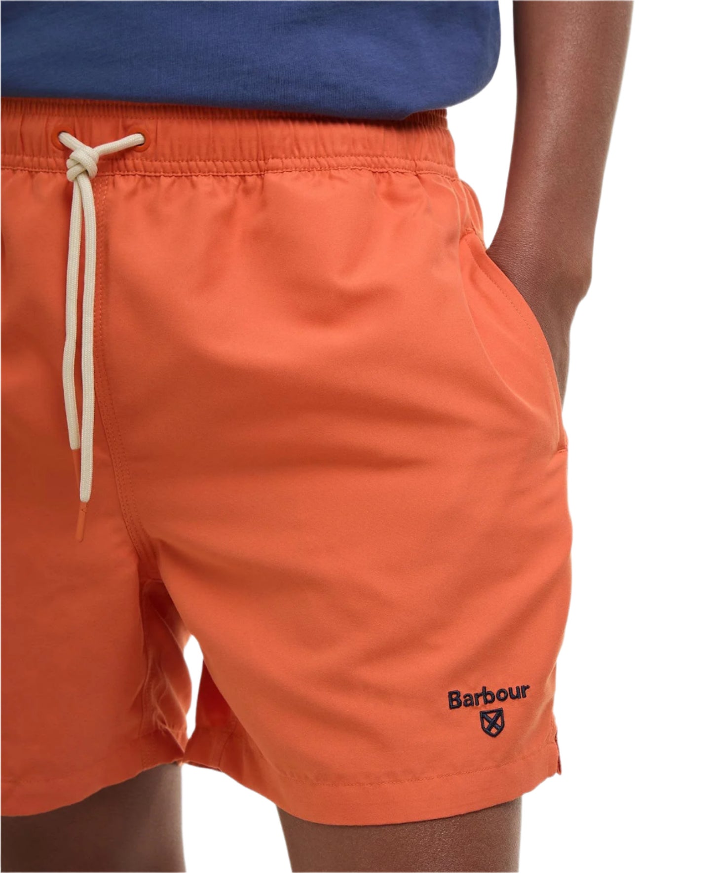 5" Staple Logo Swim Short Orange