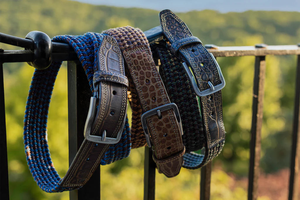 Madison Woven Belt Vintage Cedar