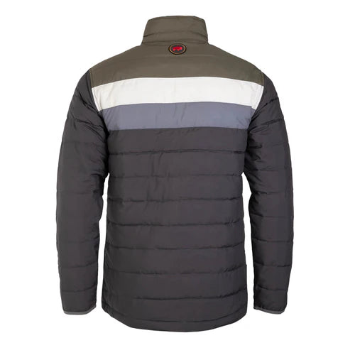Rider Puff Jacket Classic Fit Jackson Grey - Beau Outfitters