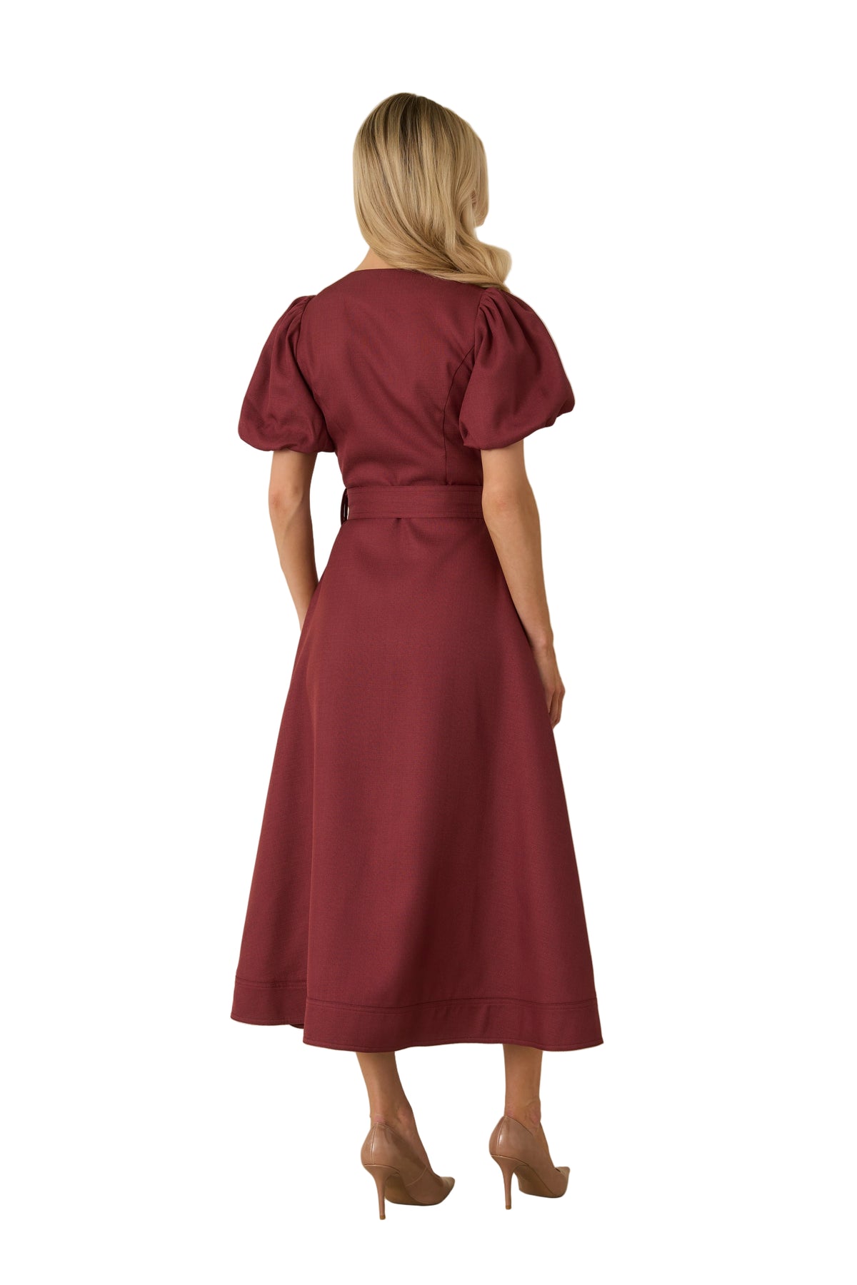 Ws Britt Dress Rose Wood
