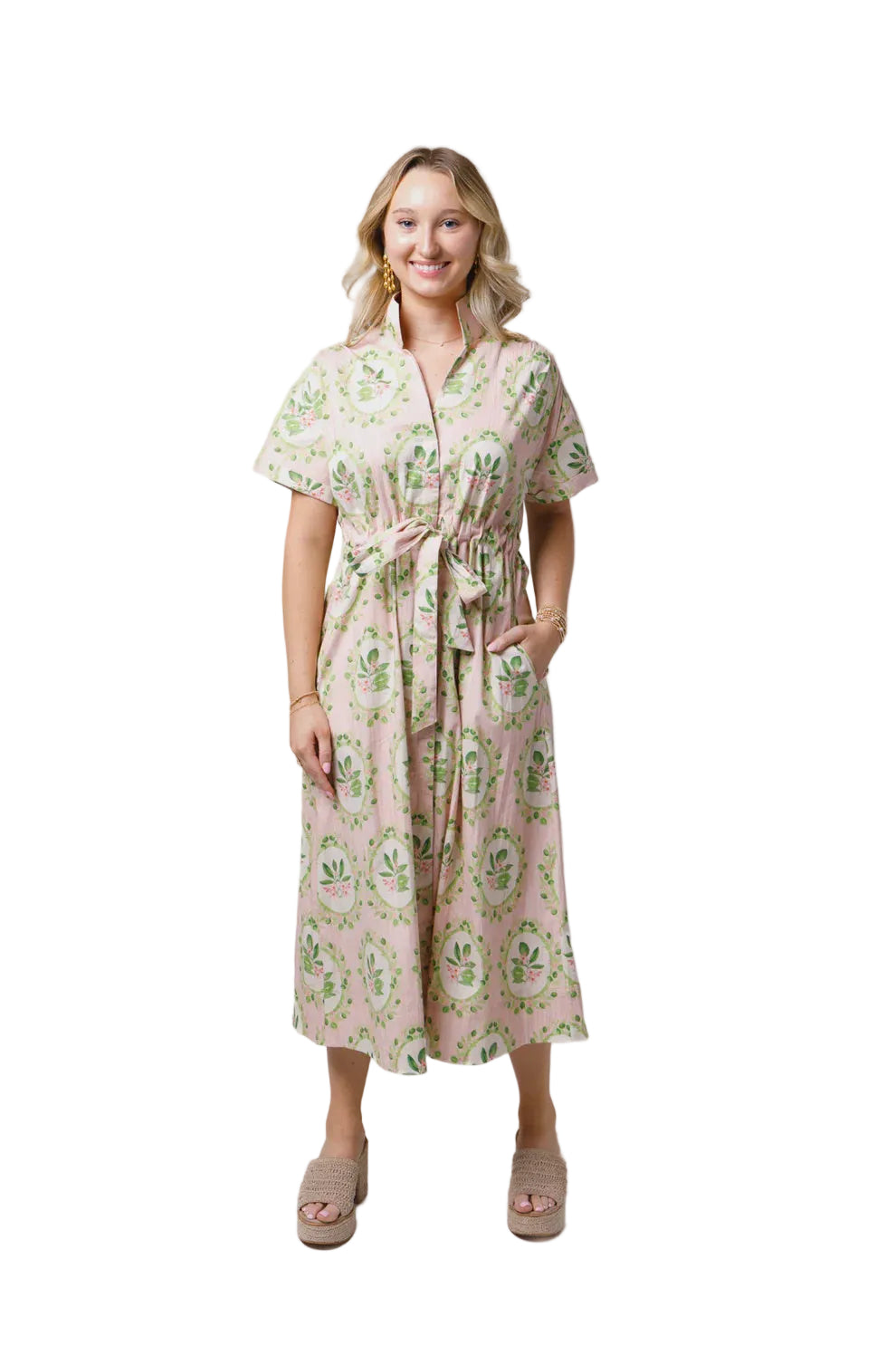 Ws Bria Dress Pink Key Limes