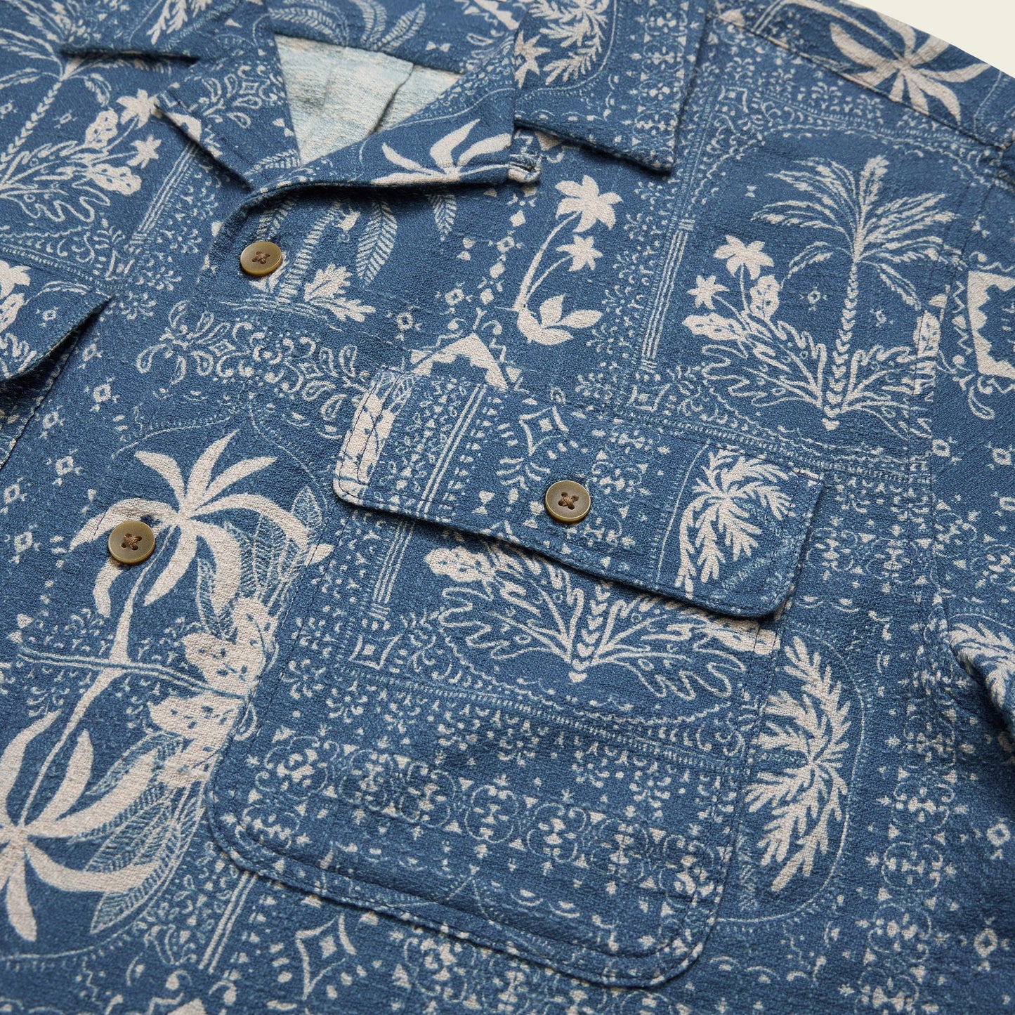 Shores Club SS Shirt Palmetto Prophecy Storm Blue