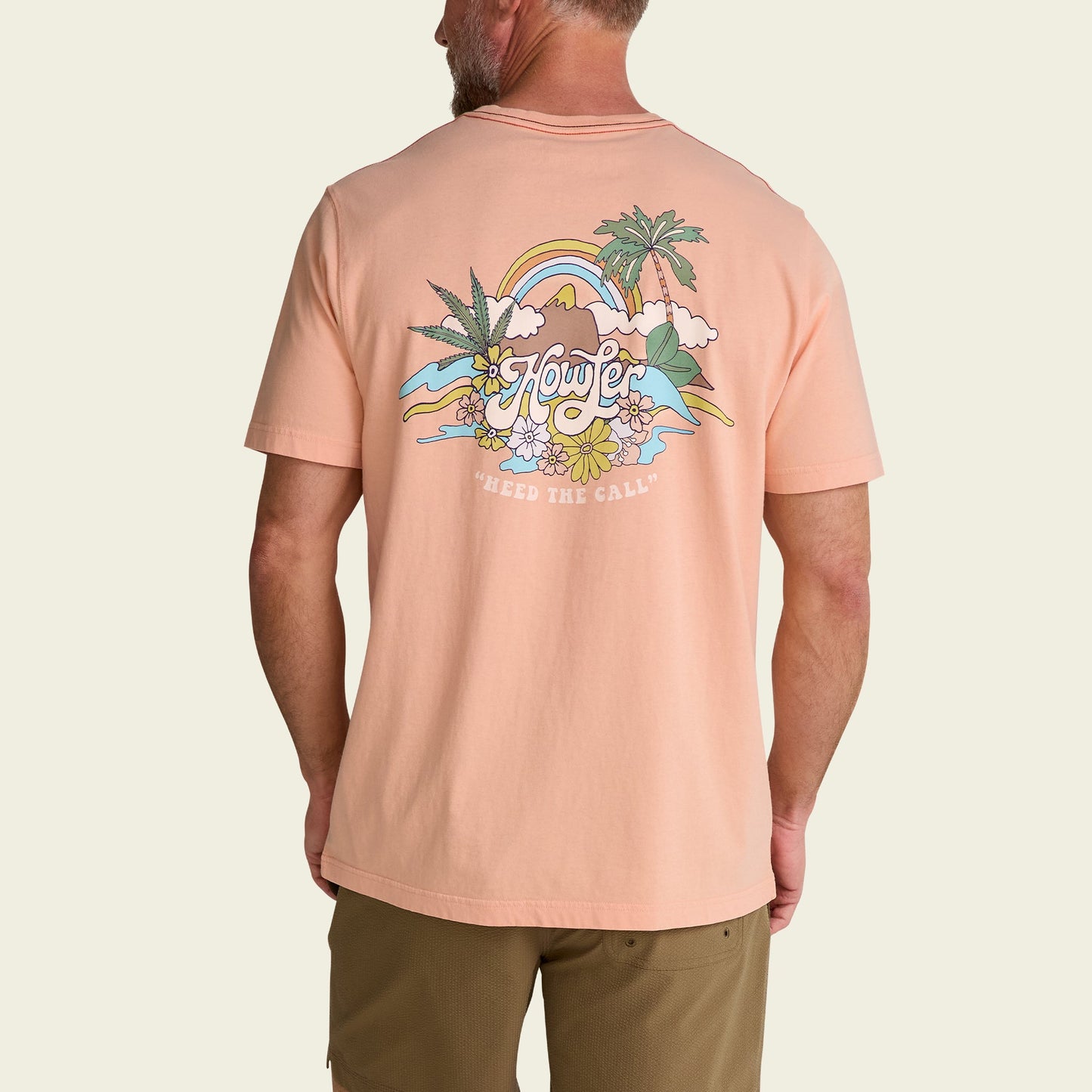 Irie Paradise Cotton SS T-Shirt Coral