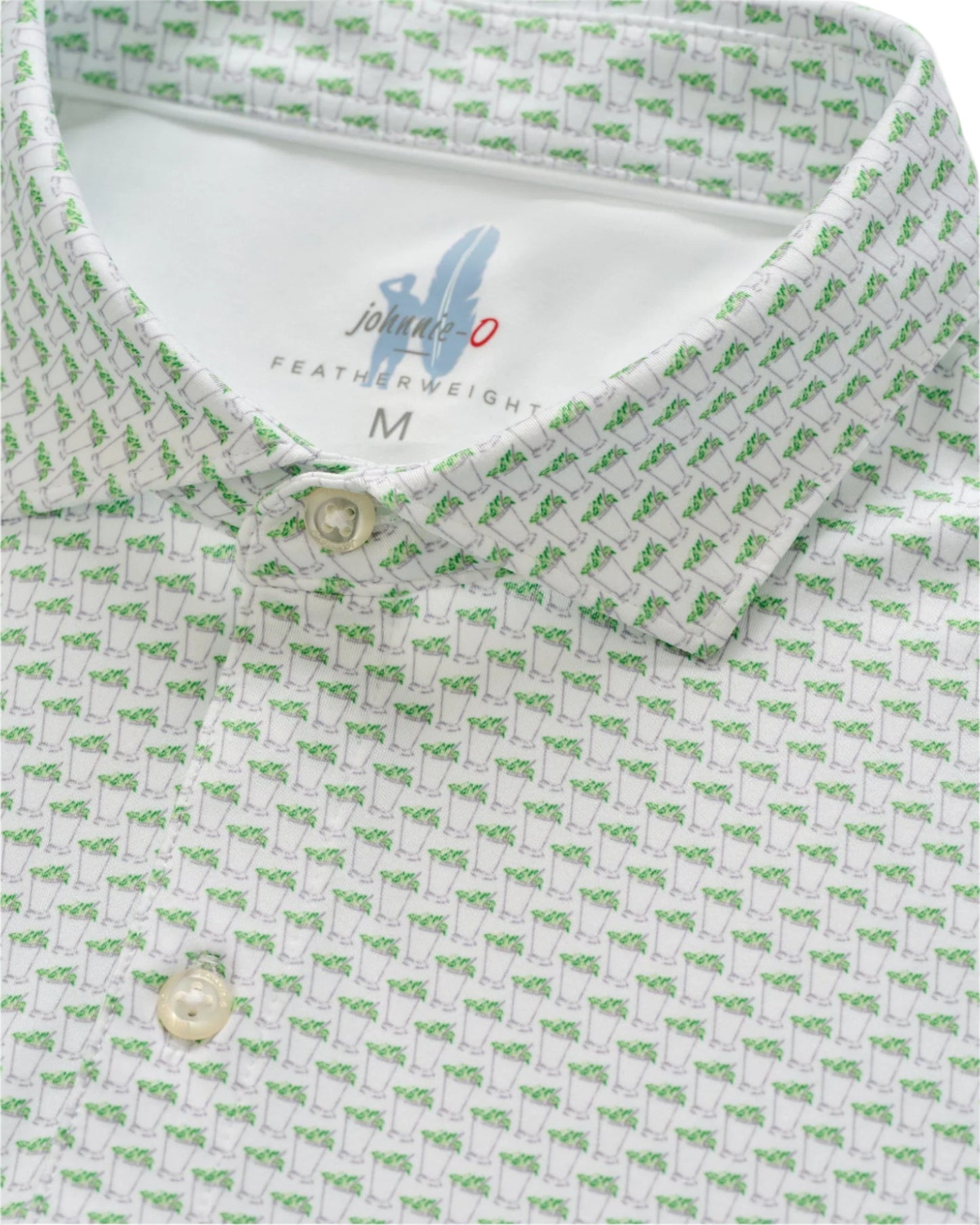 Mint Julep Featherweight Polo White