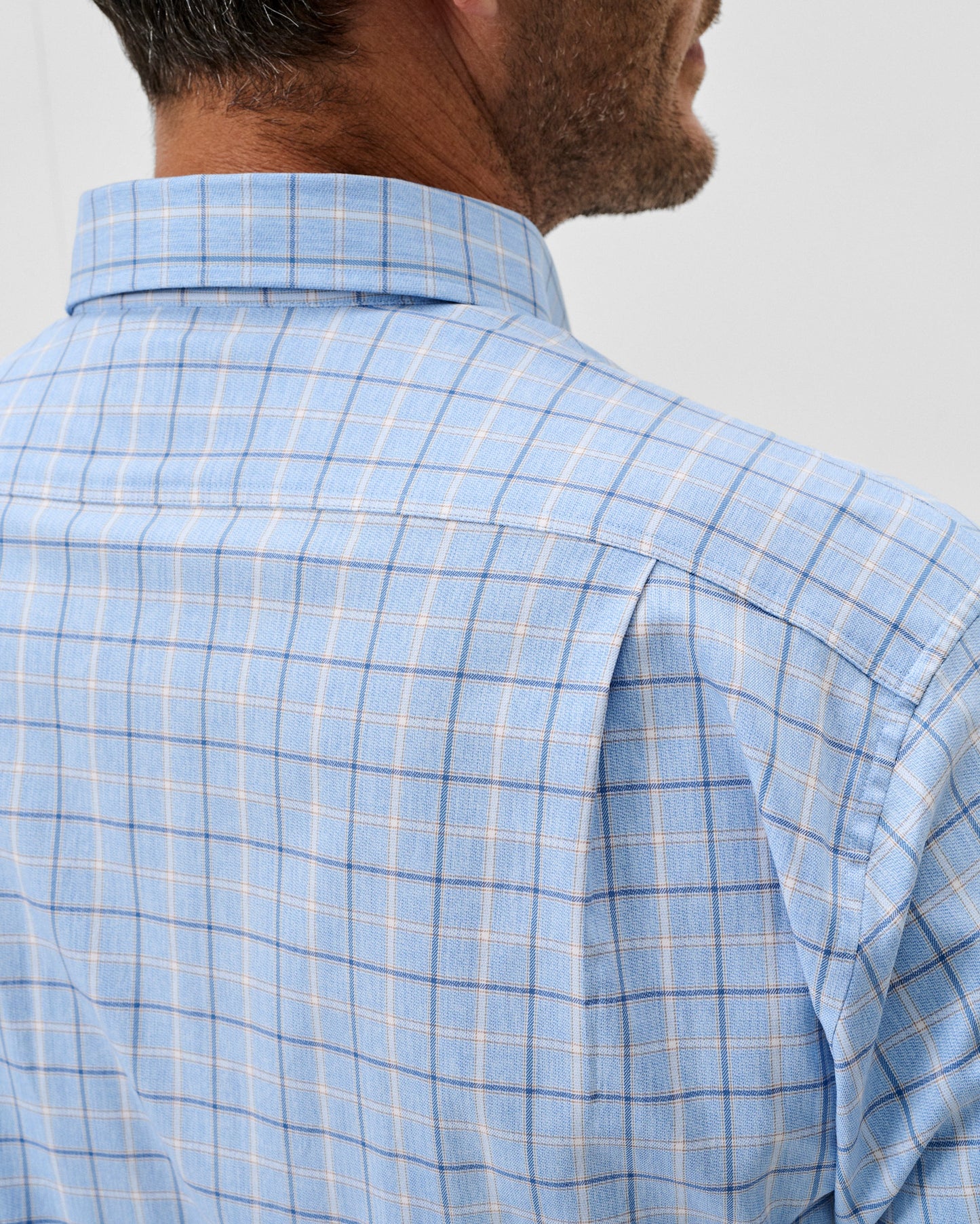 Miramont Perf Button Down Shirt Malibu