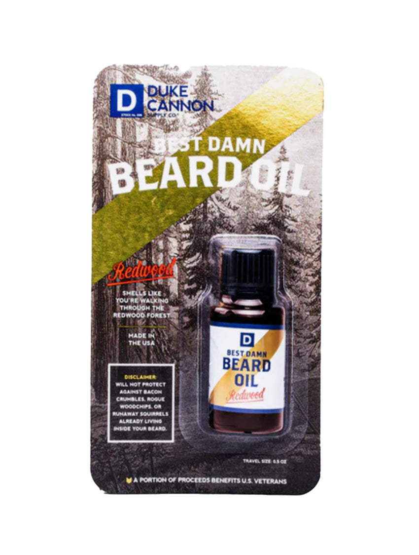 Best Damn Beard Oil Travel Size - Beau Outfitters