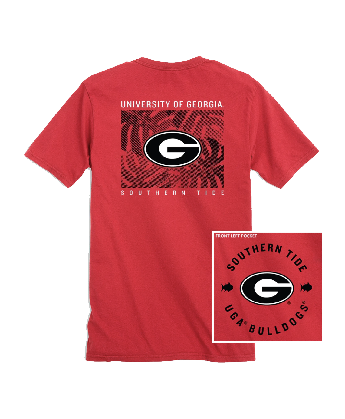 UGA Ladies Standing Bulldog Must-Have Tee